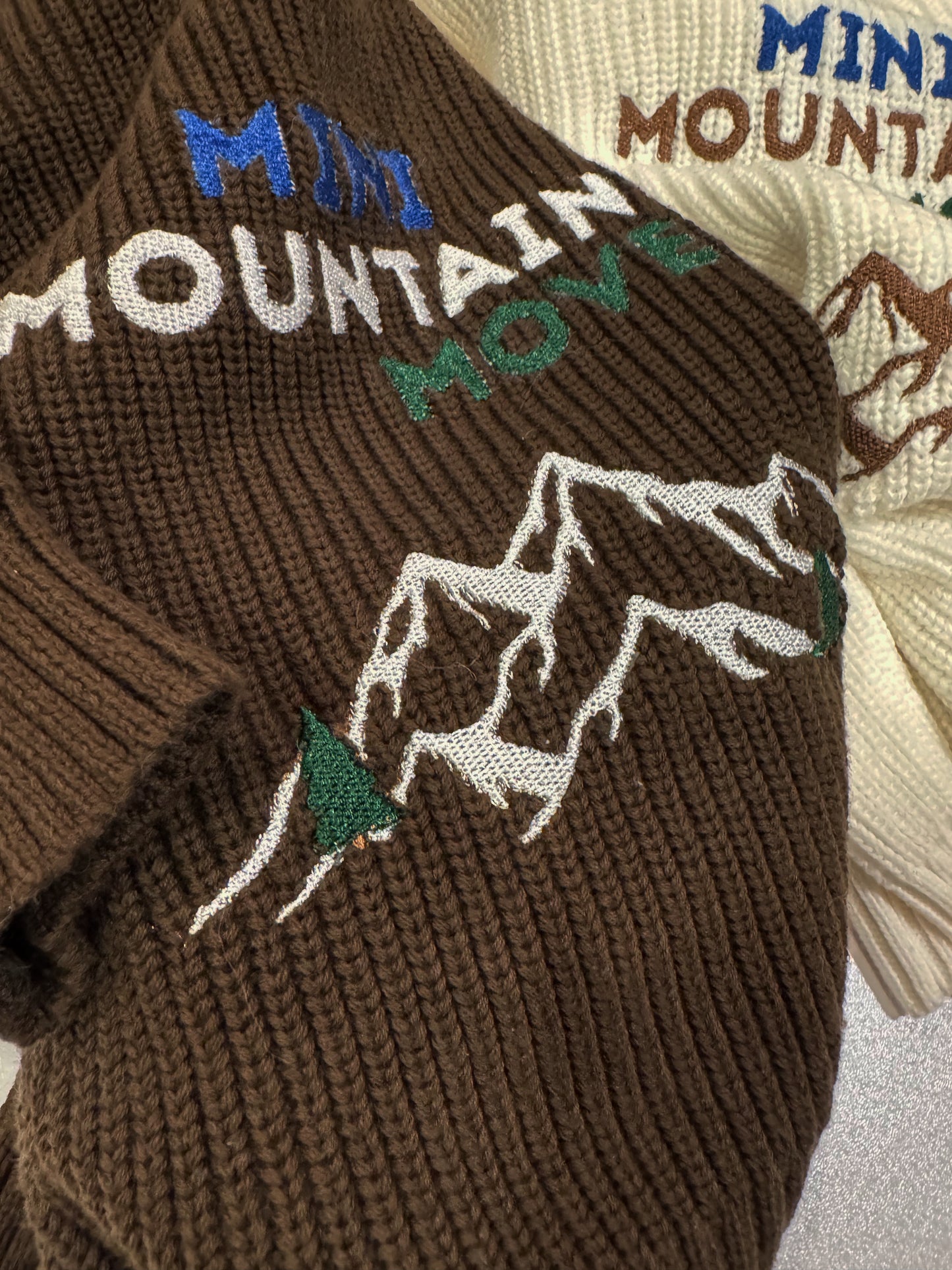 "Mini Mountain Mover" Sweater