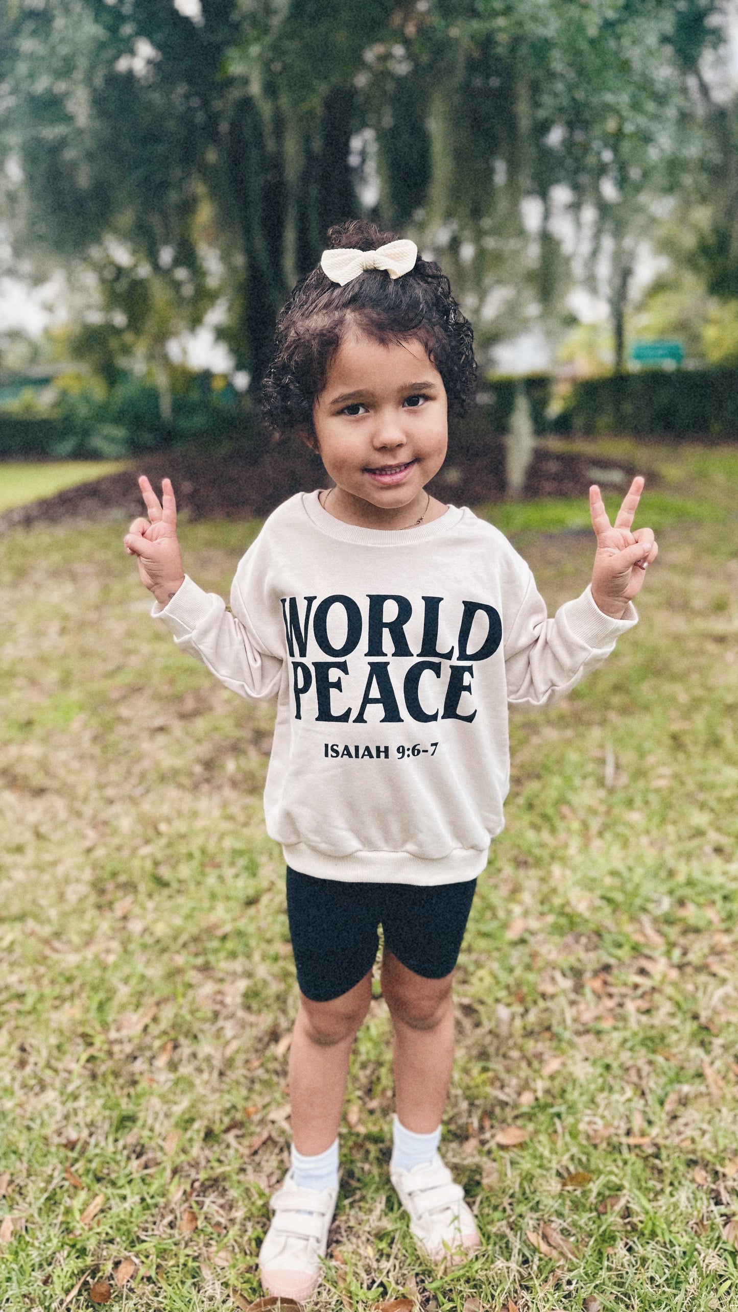 "Prince of Peace" Crewneck Pullover