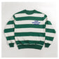 Striped "Mini Mountain Mover" Crew - Green