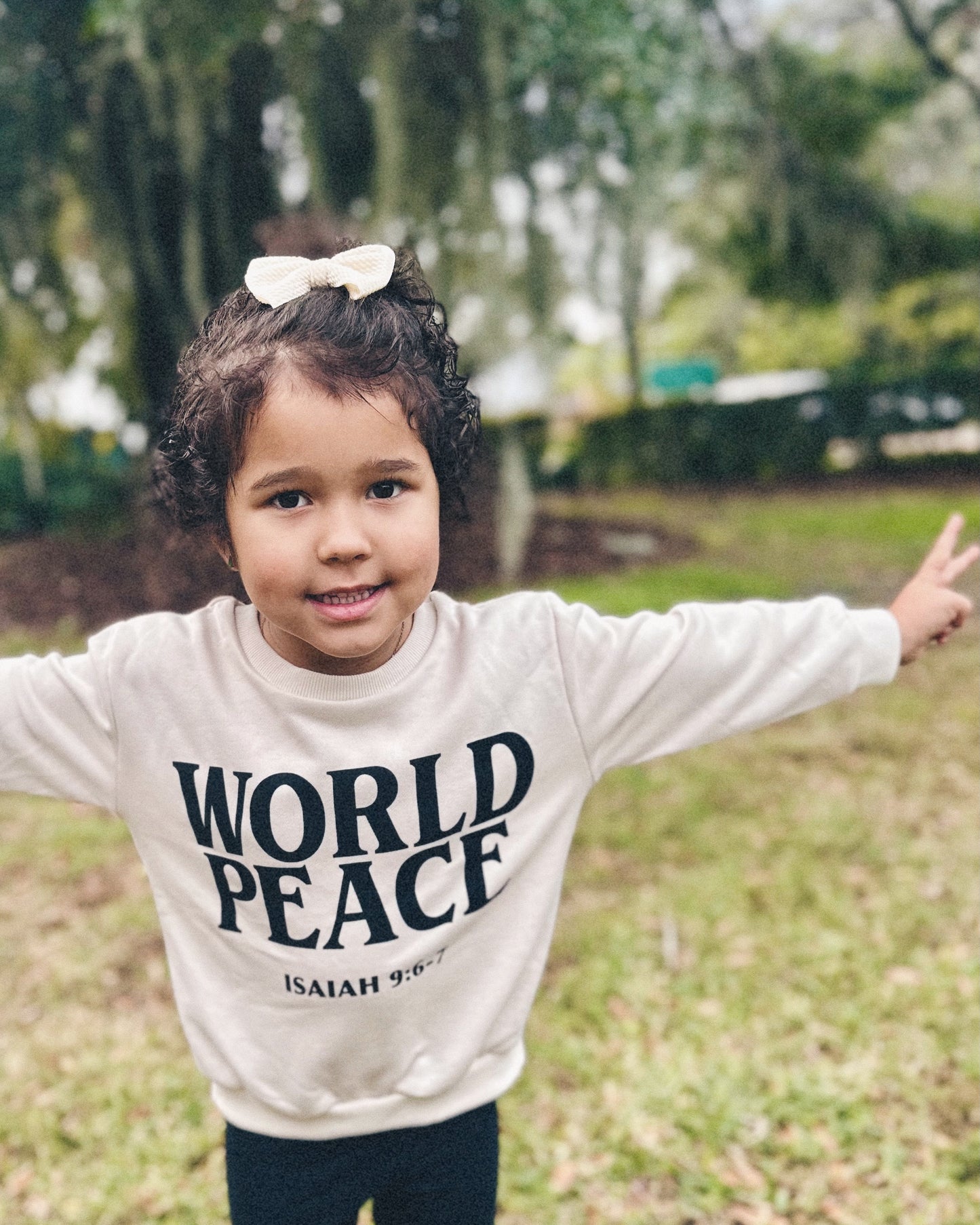 "Prince of Peace" Crewneck Pullover