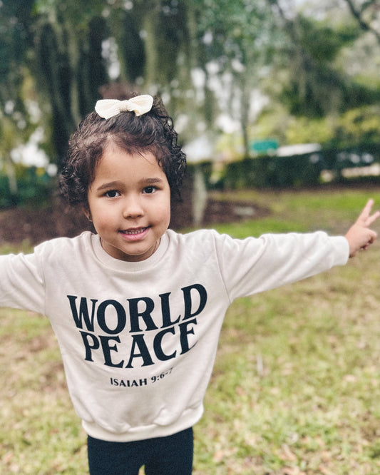 "Prince of Peace" Crewneck Pullover