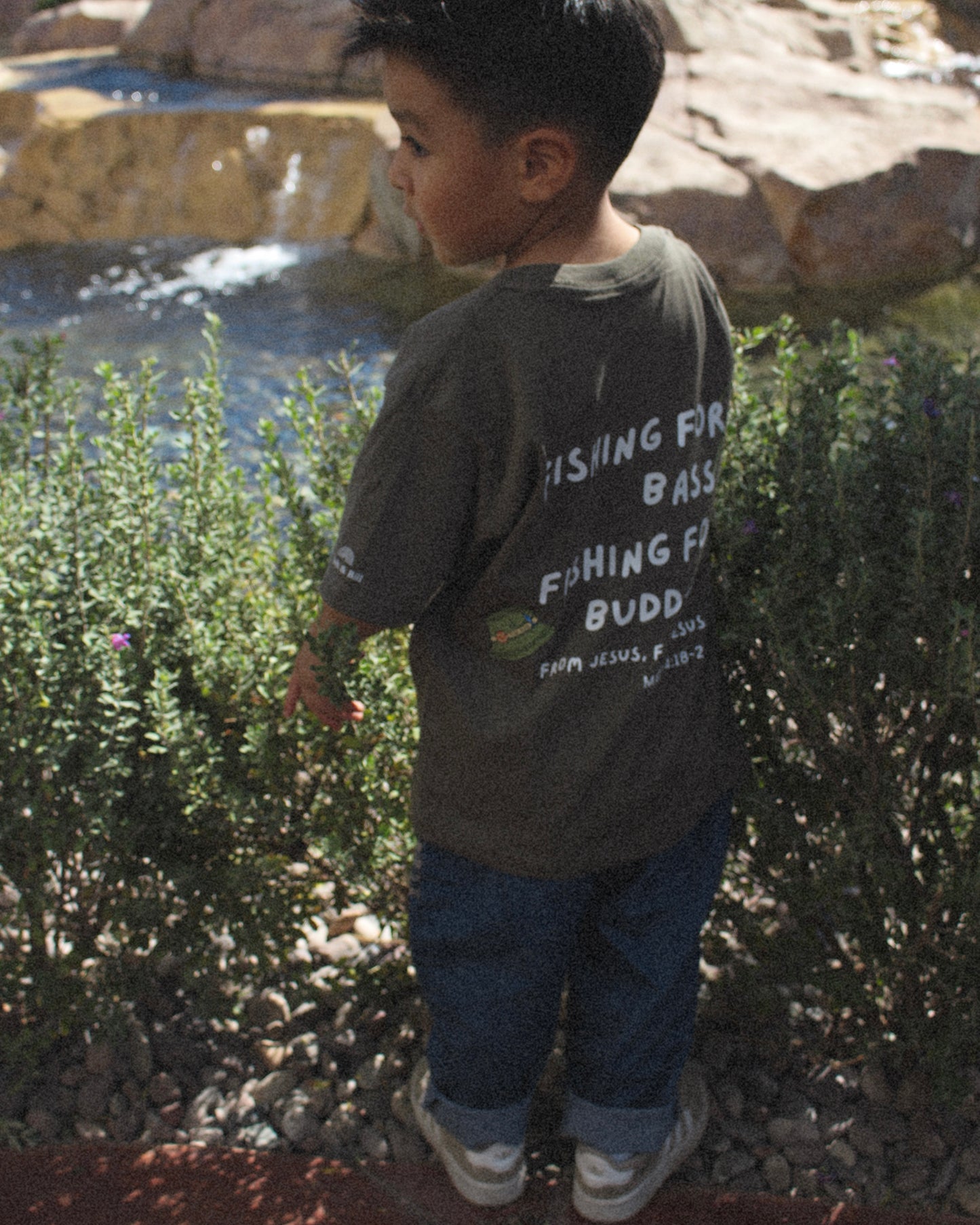 "Fisher of Buddies" Tee - Green