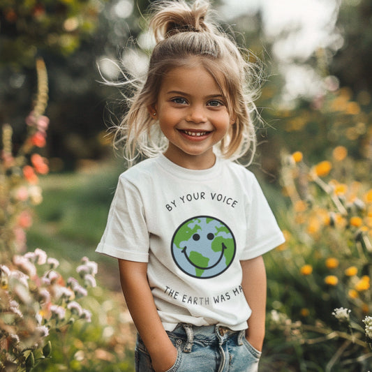 "By Your Voice the Earth Was Made" Tee