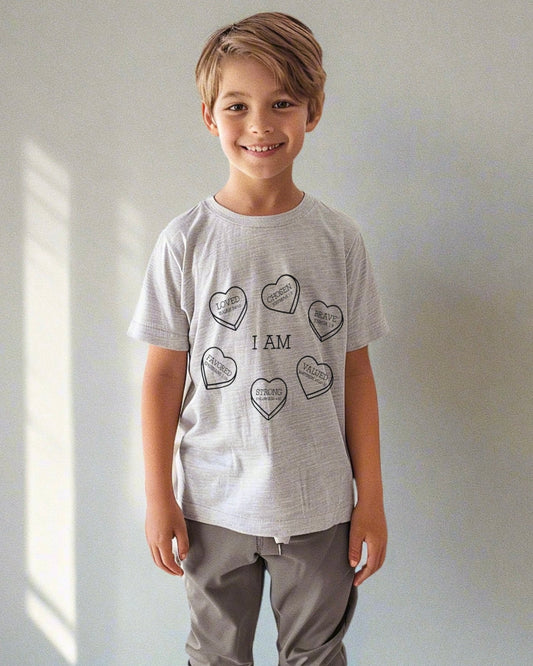 "Affirmation Truths Heart" Tee