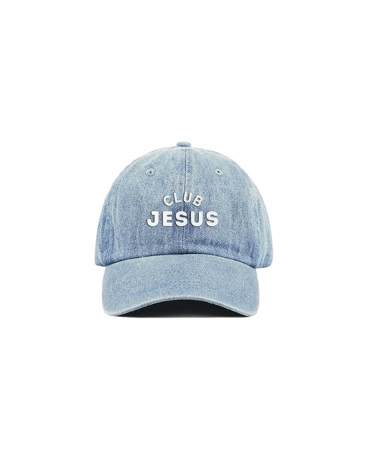 "Club Jesus" Cap - Denim