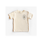"I Am Loved By God" Flower Tee - Natural