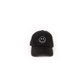 Smiley Cotton Cap - Black